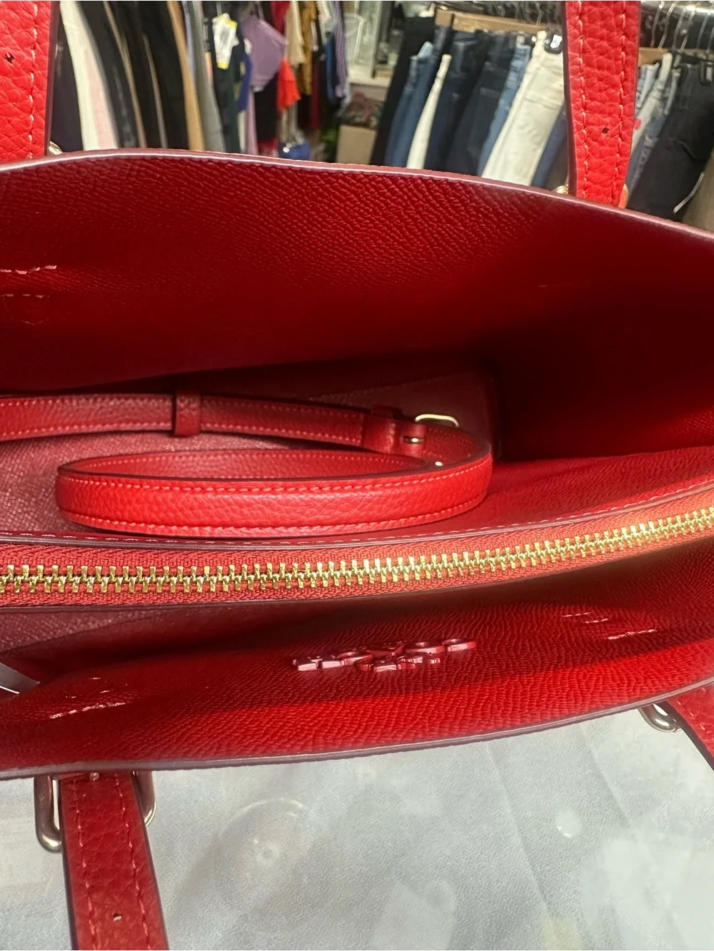 Coach MOLLIE TOTE 25 new no tag .